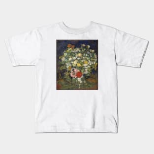 Bouquet of Flowers in a Vase Kids T-Shirt